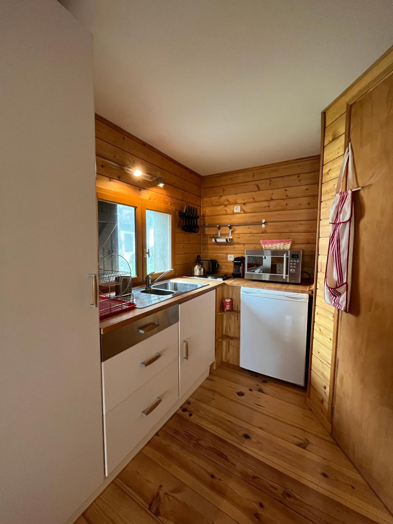 Chalet Des Myrtilles - Chalet Cosy Avec Vue Arette Exterior photo
